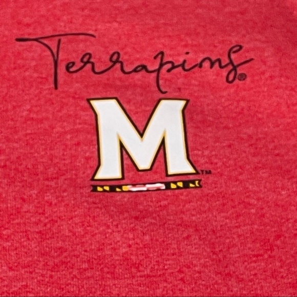 Champion Maryland Terrapins Fan 1/4 Zip Sweatshirt Size XL NWT - Picture 2 of 7